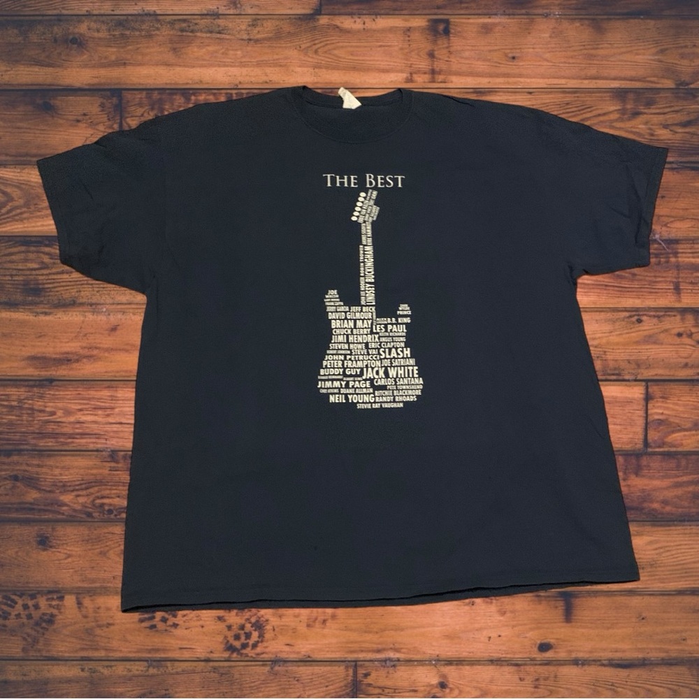 The Best Guitar Player Shirt Slash Chuck Berry Jimi Hendrix  Les Paul Gibson